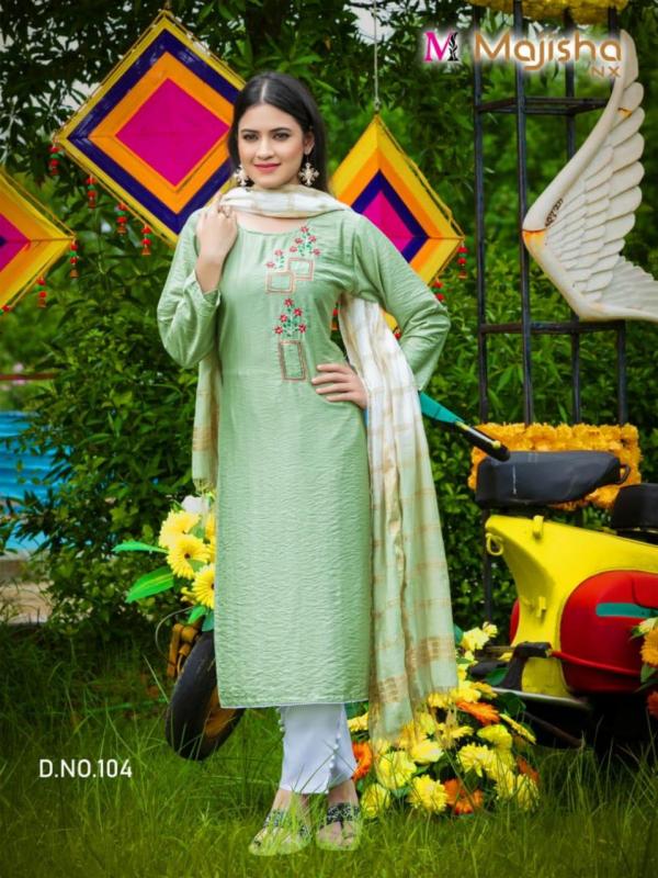 Majisha Nx Serina 1 Fancy Wear Viscose Readymade Designer Collection